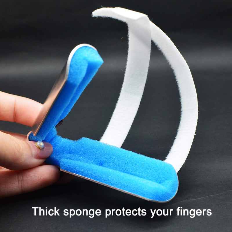 5 Pieces Trigger Finger, Mallet Finger Splints, Finger Support, Finger Protection Support for Finger Arthritis, Trigger Finger and Finger Joint Pain 5 Piece
