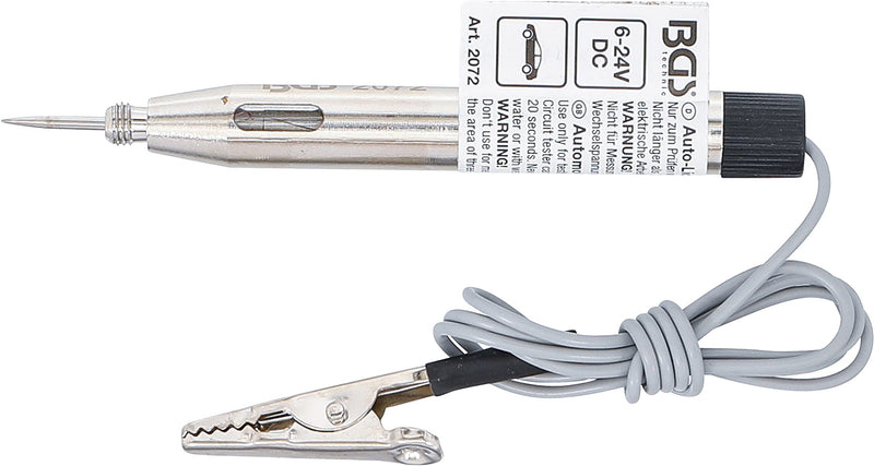BGS 2072 | Car light tester | 6 - 24V | with fixed cable and crocodile clip