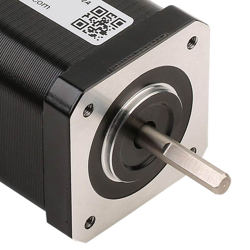 RTELLIGENT Nema 17 Stepper Motor Bipolar Step Motor 1.8 Deg 68Ncm with Built-in 30cm Cable for 3D Printer CNC Router