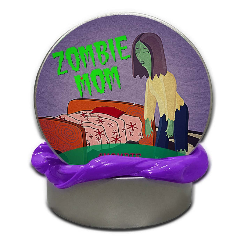 Gears Out Zombie Mom Stress Relief Putty - Funny Therapy Dough for Mothers - Zombie Lover Gifts - Fidget Puddy for Friends - Mombie