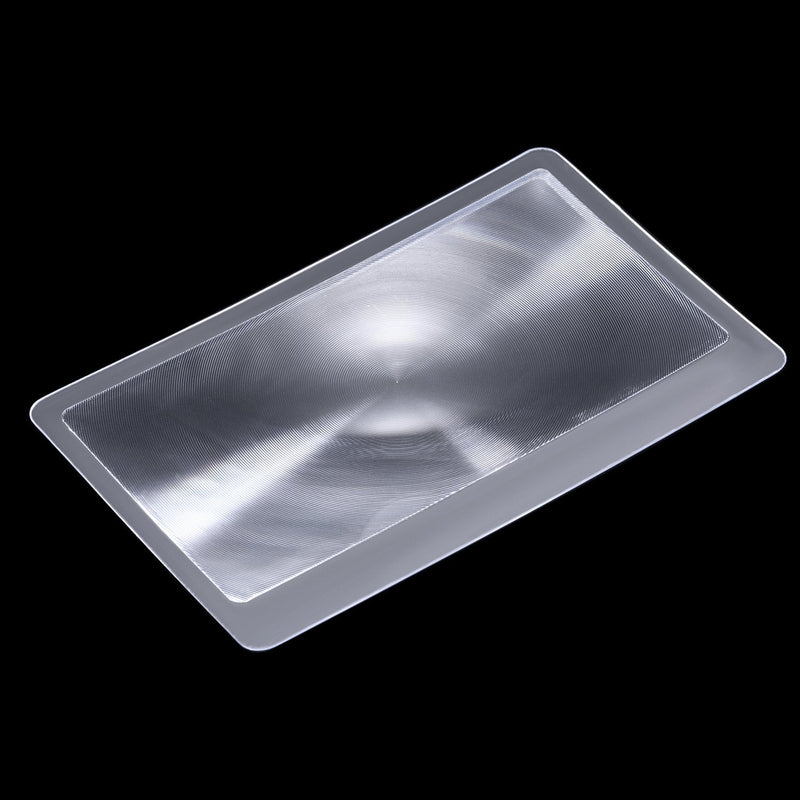 20 Pieces Thin Fresnel Lens Pocket Size Magnifier Lenses Credit Card Magnifier for Reading or Fire Starter