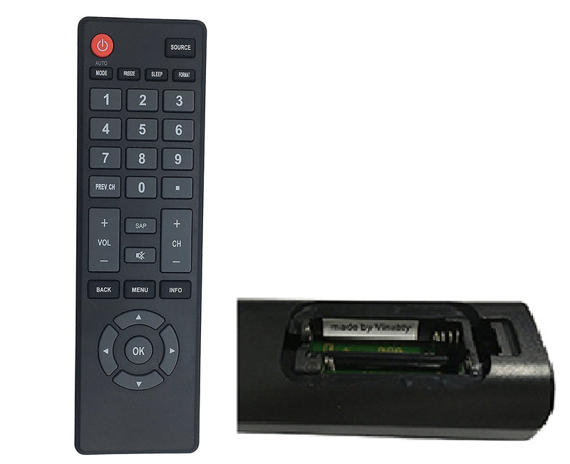 NH300UD Replace Remote Controller fit for MAGNAVOX LED HDTV TV 19ME402V 19ME402V/F7 19ME402VF7 22ME402V 22ME402V/F7 22ME402VF7 26ME402V 26ME402V/F7 26ME402VF7 NH301UD