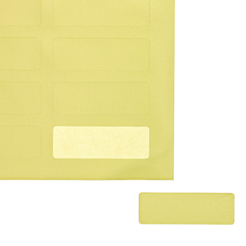 Gold Foil Label Stickers, 30 Labels Per Sheet (16 Sheets, 480 Count)