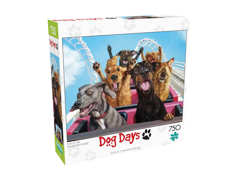 Buffalo Games - Fun at The Amusement Bark - 750 Piece Jigsaw Puzzle