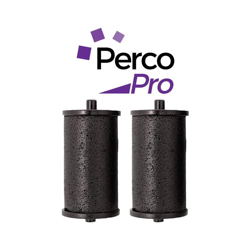 Perco Ink Roll for Perco Pro 1 Line & Perco Pro 2 Line Perco Labelers (Perco Pro Inker 2 Pack) Perco Inker 2 Pack