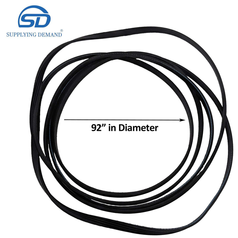 Supplying Demand 341241 Clothes Dryer Belt Fits 31531589 3394651