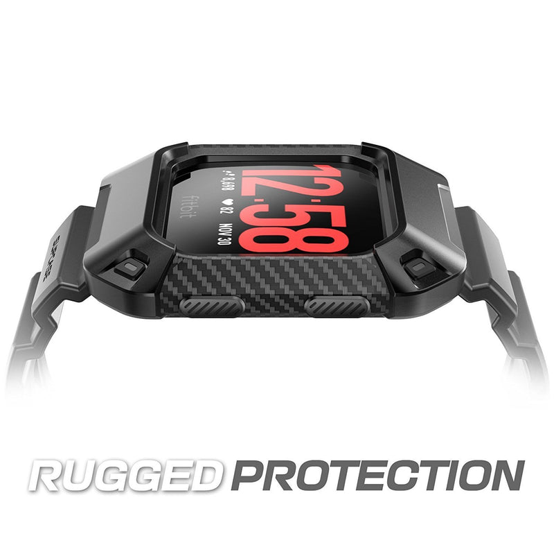 SUPCASE [Unicorn Beetle Pro] Rugged Buckle Case for Fitbit Ionic,Strap Replacement Bands for Fitbit Ionic Smartwatch