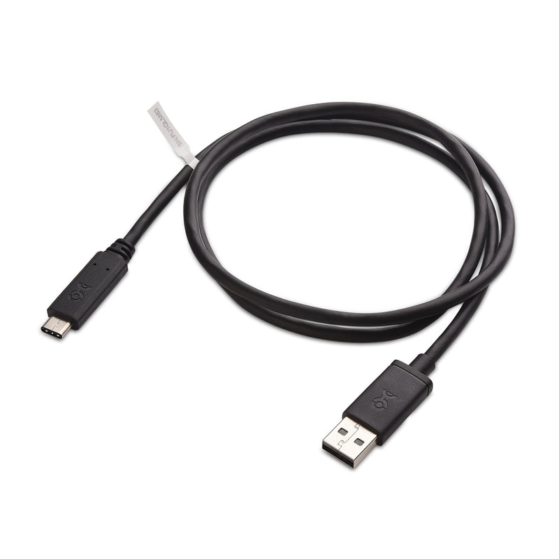 Cable Matters USB-IF Certified 10 Gbps Gen 2 USB A to USB C Cable (USB C to USB Cable) in Black 3.3 Feet