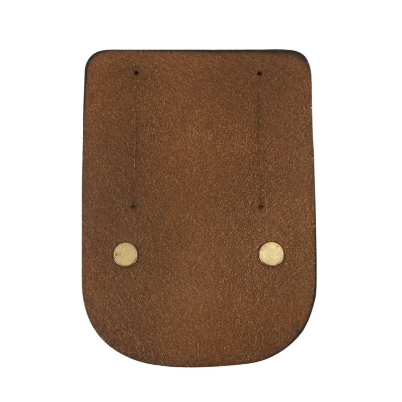 TOURBON Leather Tape Measure Holster - Vintage Brown