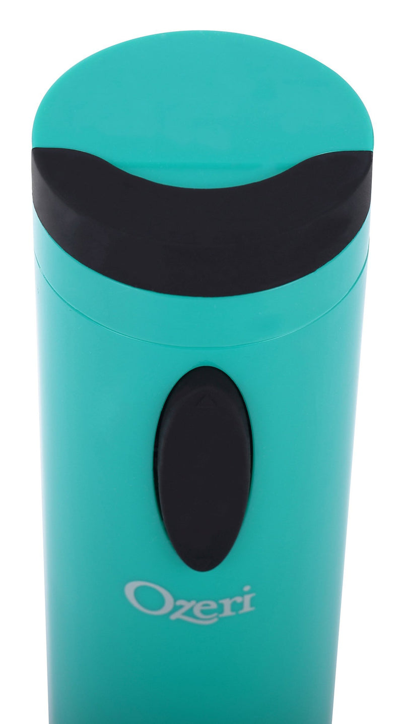 Ozeri OW08A-T Fascina Electric Wine Bottle Opener, Teal Blue Wine Opener