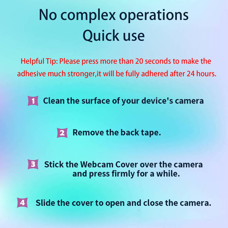 iPhone Camera Cover,Webcam Cover Compatible with iPhone 13, iPhone 13 Mini, iPhone 13 Pro, iPhone 13 Pro Max Protect Privacy and Security,Not Affect Facial Recognitionï¼ˆBlack Black