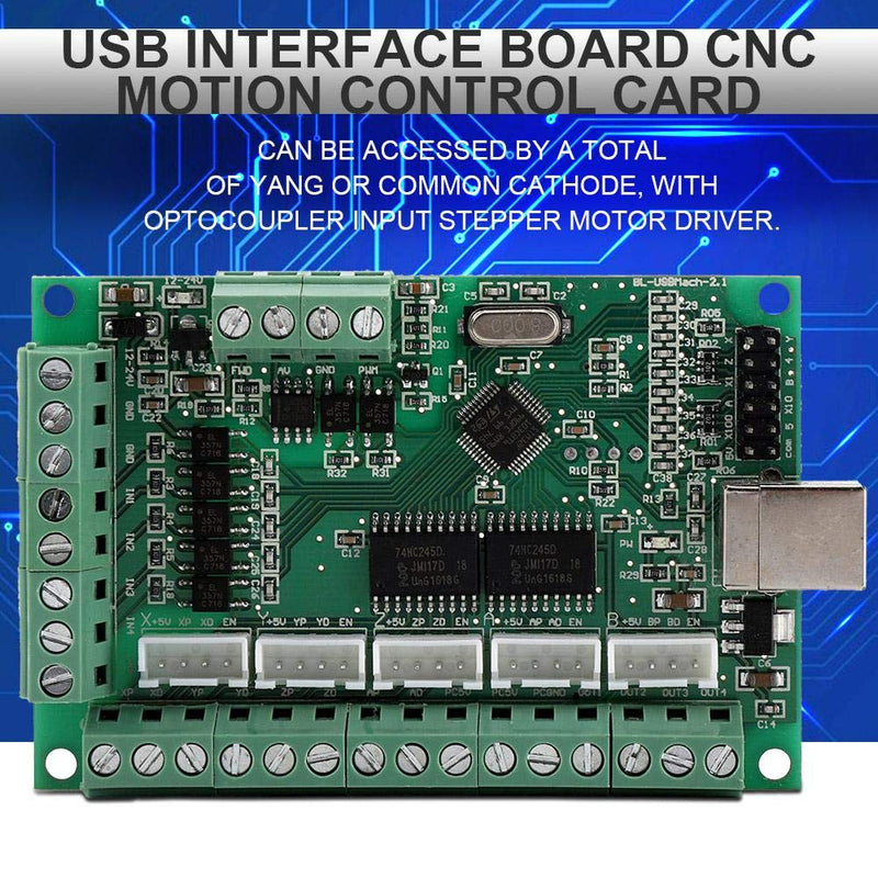 USB CNC breakout board interface card CNC MACH3 interface board motion engraving machine control with USB cable