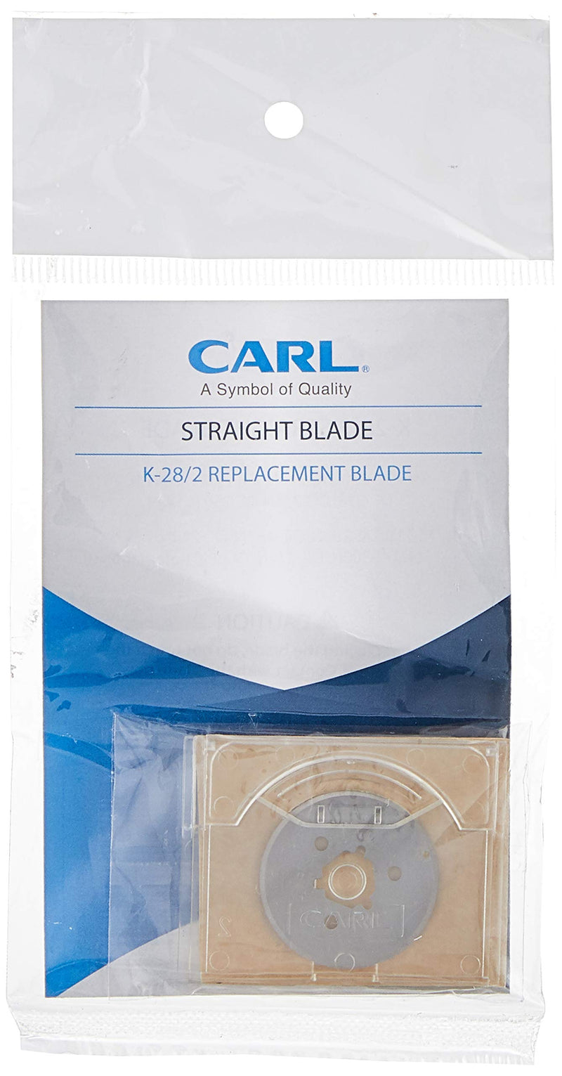 Carl K-28/2 Replacement Straight Blade for The DC-210/220/238/2501, Gray