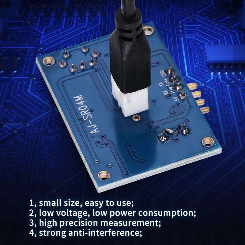 5V Ultrasonic Wave Distance Measuring Board Ranging Module with Waterproof Sensor