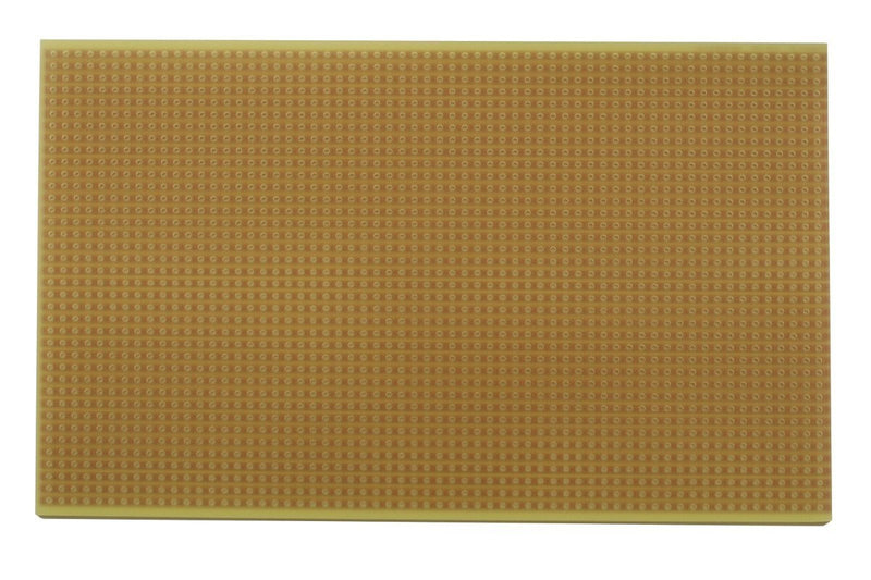 ST3U StripBoard-3U, Uncut Strips, 1 Sided PCB, 3.94 x 6.30 in (100 x 160 mm)