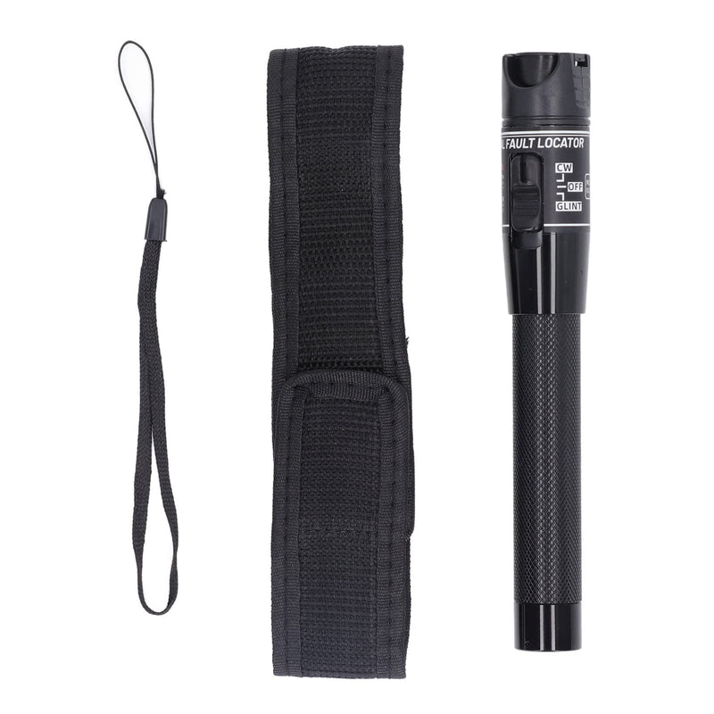 Visual Fault Locator, 60MW 60KM Output Contactless Connection 2.5mm Universal Interface Fiber Visual Fault Locator Stable Output Fiber Optic Cable Tester