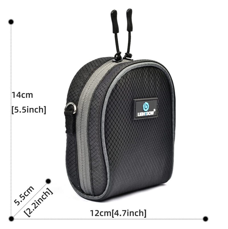 Camera Filter Bag, Lightdow Detachable 8-Slot Lens Filter Carry Case Photography Filter Holder Belt Loop Pouch Water-Resistant and Dustproof Design for 37mm-95mm Filters