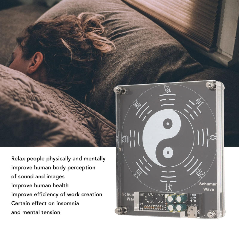 7.83 Hz Schumann Wave Generator, Frequency Generators Pure Sine Wave Signal Earth Resonance Frequency Resonance Generator USB 5V