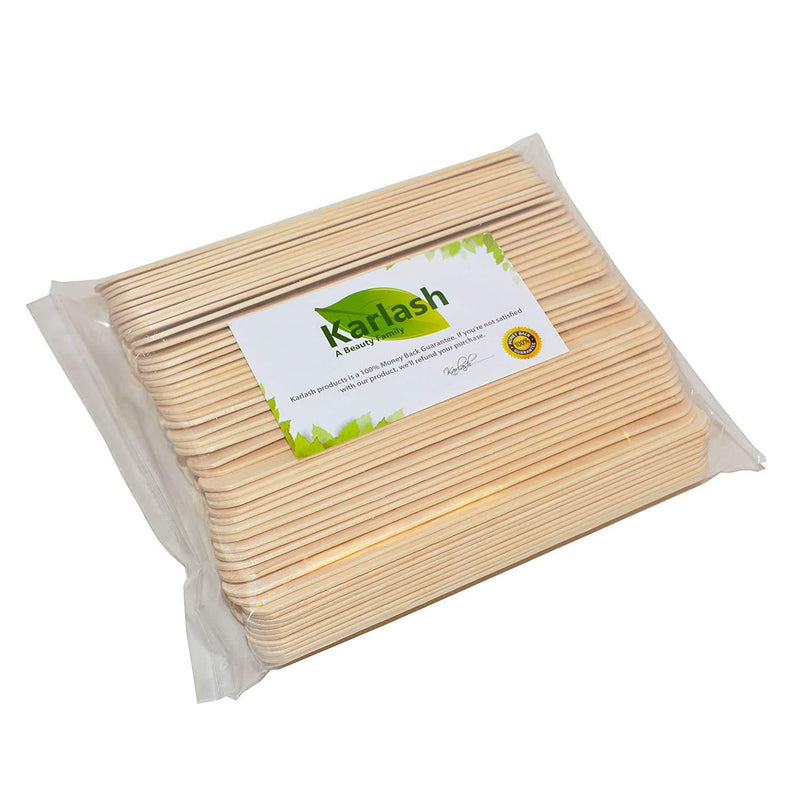 Karlash Jumbo craft sticks 6" length (Pack of 100) 6 Inch (Pack of 100)