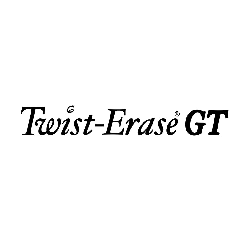 Pentel Twist-Erase GT, 0.5mm, Mechanical Pencil Transparent Burgundy barrel, Box of 12 (QE205B)