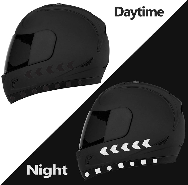 84pcs High Visibility Warning Reflective Stickers Rim Stripes Bike Bicycle Kit Decals Black Reflector Highly Night Safety Sign Visibility Universal Self - Adhesive D 51