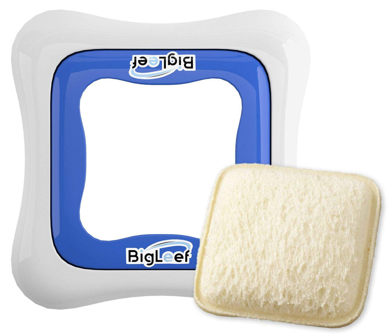 Sandwich Cutter, Sealer and Decruster for Kids - Remove Bread Crust, Make DIY Pocket Sandwiches - Non Toxic, BPA Free, Food Grade Mold - Durable, Portable, Easy to Use and Dishwasher Safe by BigLeef