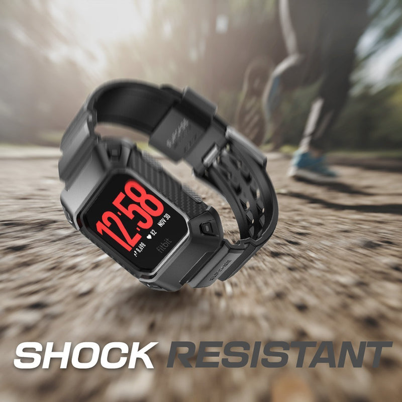 SUPCASE [Unicorn Beetle Pro] Rugged Buckle Case for Fitbit Ionic,Strap Replacement Bands for Fitbit Ionic Smartwatch