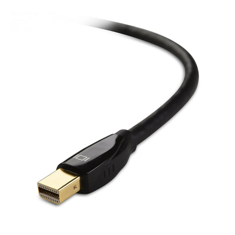 Cable Matters Mini DisplayPort to HDMI Adapter with VGA and DVI 3-in-1 Adapter in Black - Thunderbolt and Thunderbolt 2 Port Compatible - Supporting 4K Resolution via HDMI