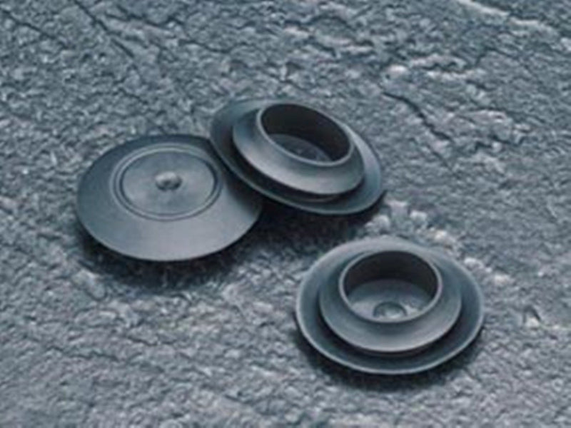 (Pack of 04) BPFE-39 MM (1-1/2â€) Rubber Ergonomic Caplugs w/Flush Type Heads. Fits Hole Size 1.516-1.575"- Metal Thickness .031-.079" Sheet Metal Applications | by SBD