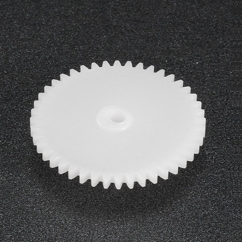 uxcell 10pcs Plastic Gears 44 Teeth Model 44102B Reduction Gear Plastic Worm Gears for RC Car Robot Motor