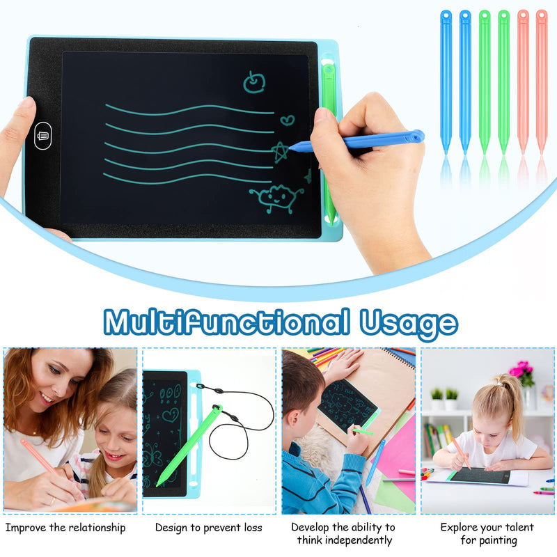 6 Pieces Replacement Stylus Drawing Pen 4.7 Inch Drawing Tablet Pens Kids' Electronics Pens for LCD Writing Tablet