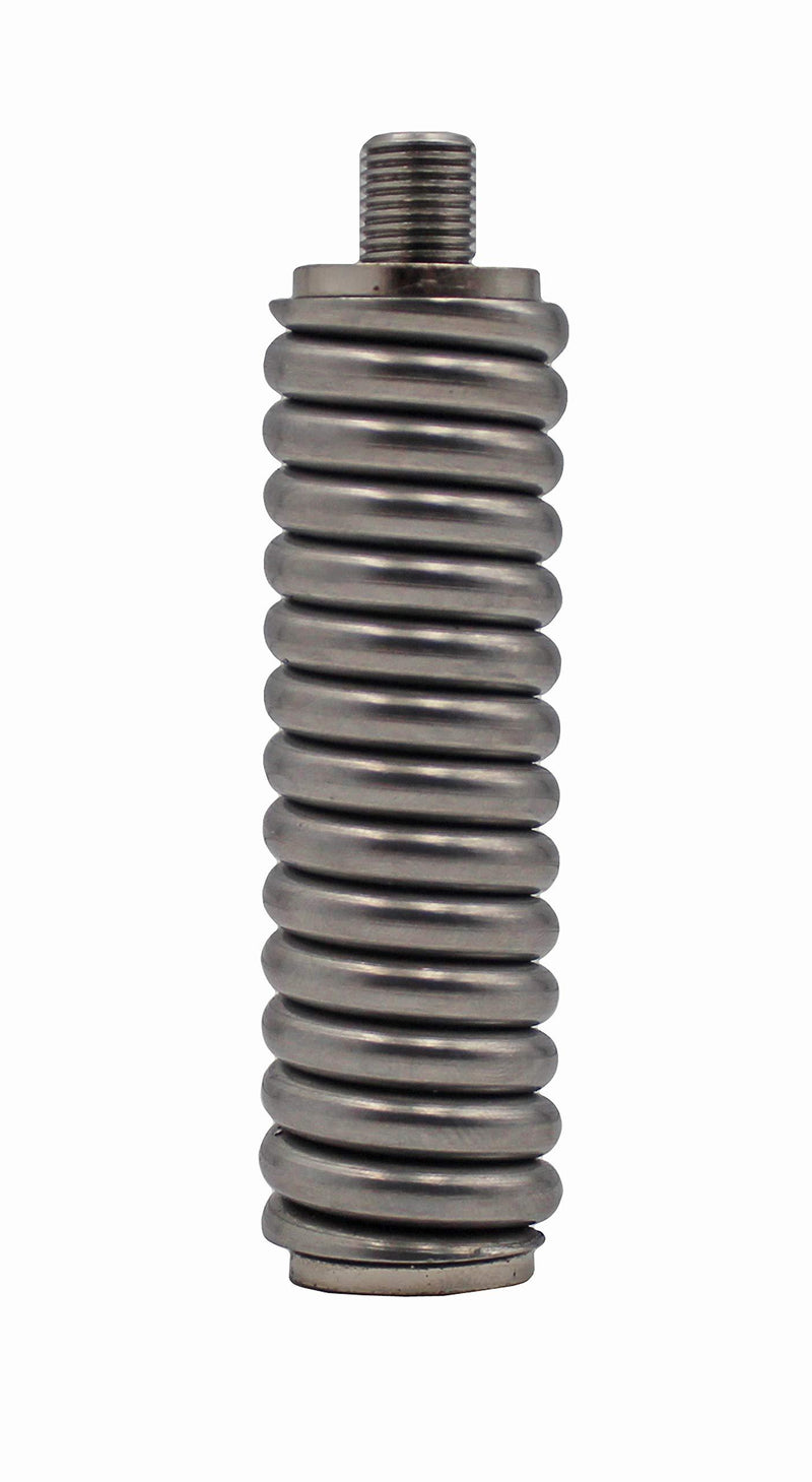 SS-3H CB Antenna Spring Mount - Heavy Duty Stainless Steel Antenna Electronics Spring to fit Mobile/in-Vehicle CB Radio Antenna Mount up to 60" Long and 3/8" - 24 Threads.