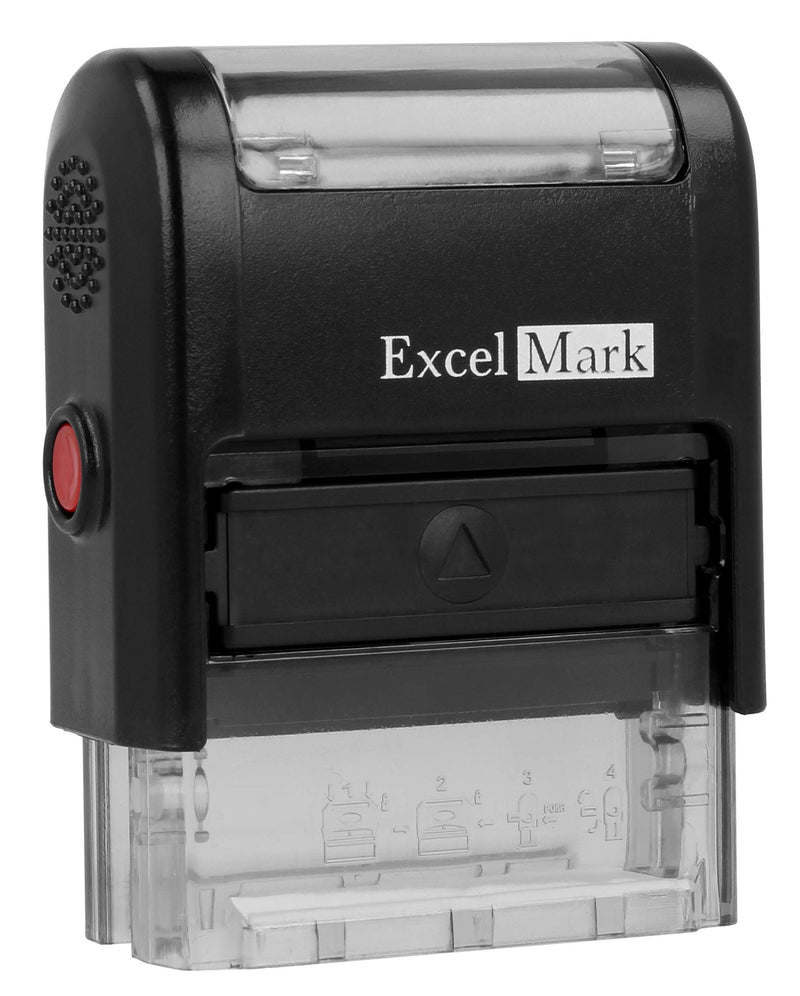 ExcelMark Received Self Inking Rubber Stamp (Stamp Plus 5cc Refill Ink)