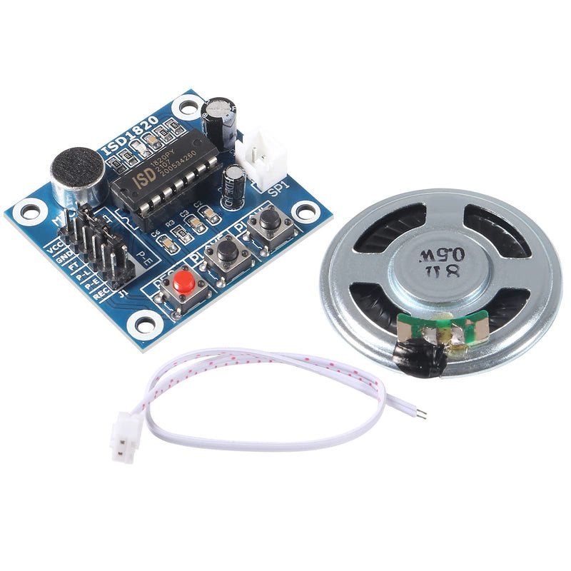 4pcs ISD1820 Sound Voice Recording Playback Module Sound Recorder Board with Microphone Audio Loudspeaker for Ar-duino CYT1022