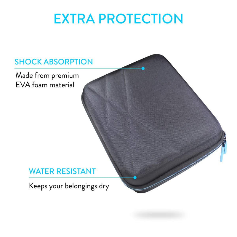 TUDIA EVA Empty Portable Hard Storage Carrying Travel Case for Mini Projector and Accessories [CASE ONLY, Device NOT Included]