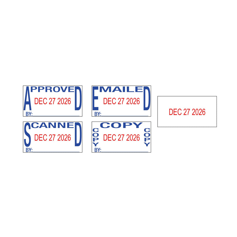 Trodat EcoPrinty 5-in-1 Date Stamp