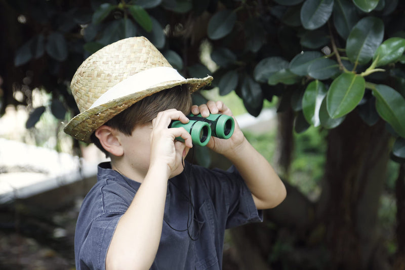 4 Pack Kids Binoculars Educational Learning Binoculars Children Binoculars Folding Real Binoculars for Bird Watching, Gifts for Outdoorsy Kids (Colour mixture2) colour mixture2