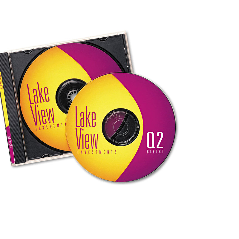 Avery CD Labels, Matte White, 40 Disc Labels and 80 Spine Labels (8692),4.5/8 Inches 4.5/8 Inches