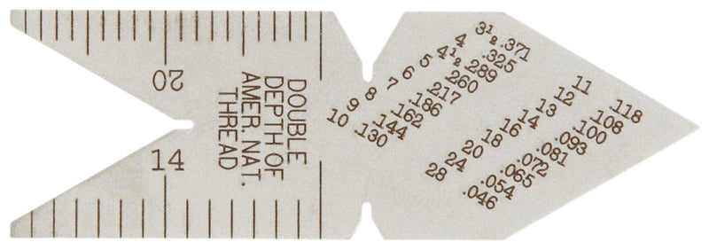 Starrett C391 60 Degree Center Gage