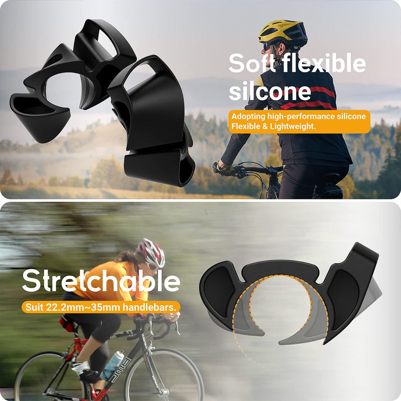 TUSITA Bicycle Watch Mount Compatible with Garmin,Apple Watch Ultra,Polar - Sport Watch Bike Handlebar Bracket Holder