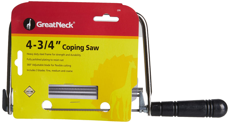 4 3/4 IN COPING SAW FRAME