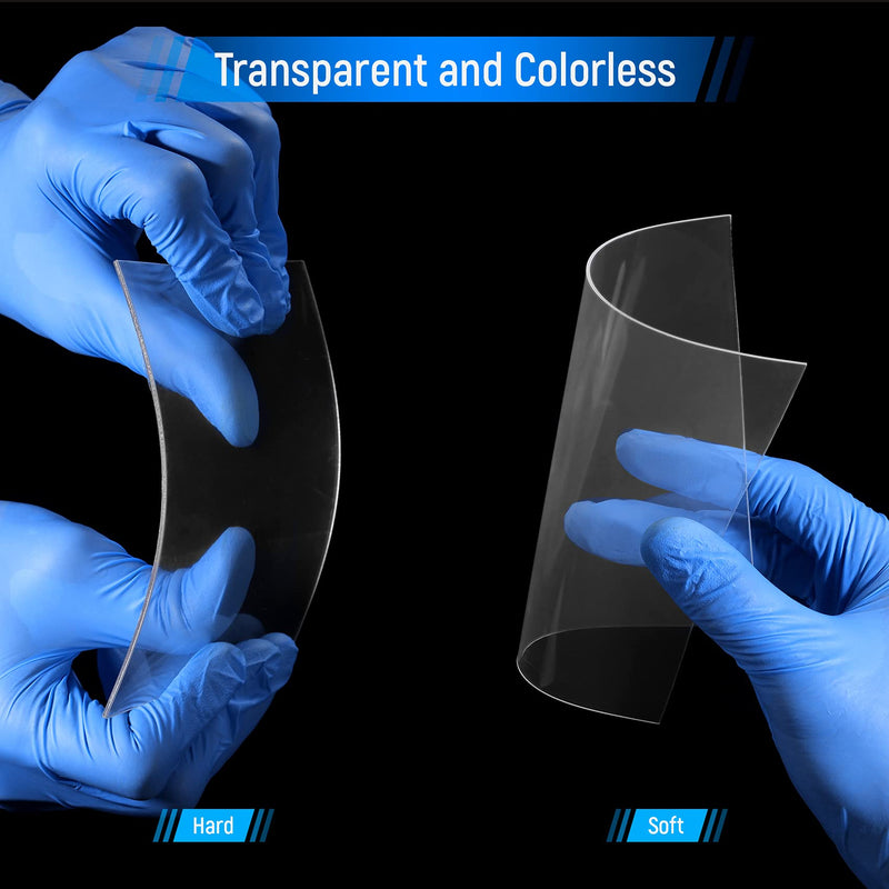 10Sheets 2.0MM Dental Soft Splint, Thermoforming Materials for Vacuum Forming Machine 5'' x 5''