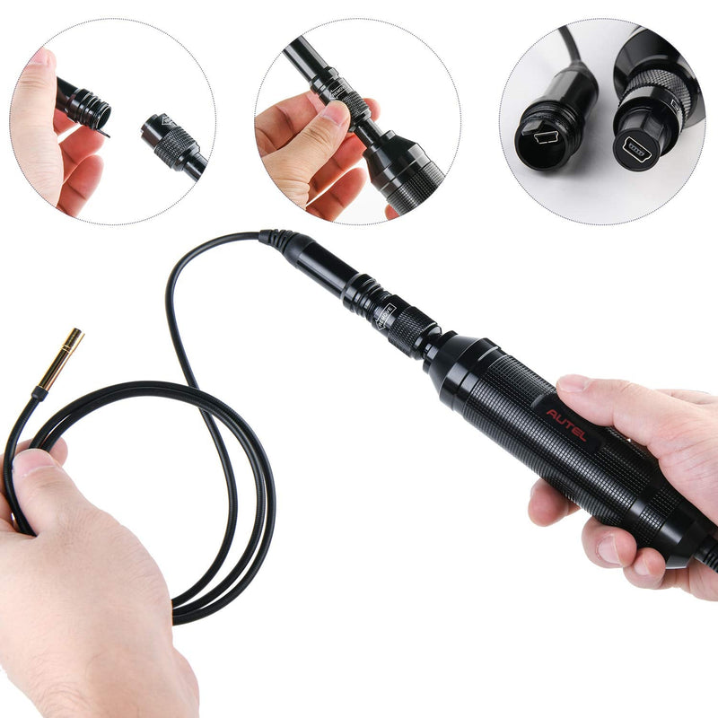 MaxiVideo MV108 Inspection Endoscope Video Scope for Autel MS906TS/MS906BT/MS908P