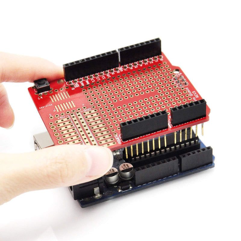 Gikfun Prototype Shield DIY KIT for Arduino UNO R3 Mega 328P (Pack of 3 Sets) Ek1038x3