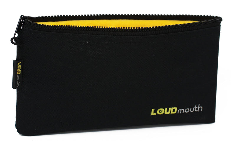 LOUDmouth Zippered Pouch for Handheld Microphones | Mic Bag | 9.25" x 5"