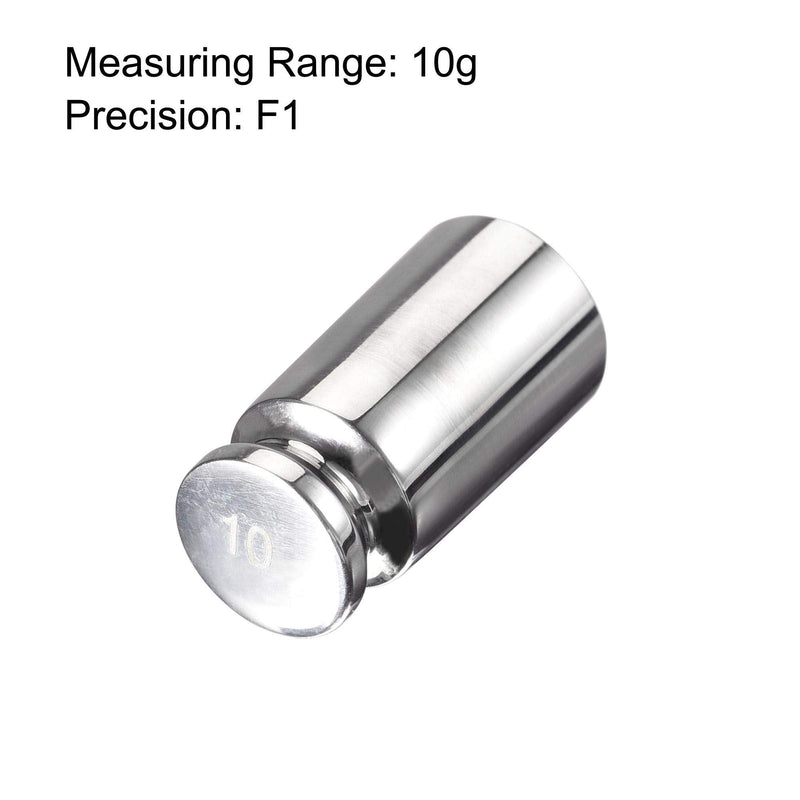 uxcell Gram Calibration Weight 10g F1 Precision Stainless Steel for Digital Balance Scales