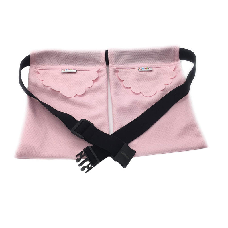 yesito mastectomy drainage pouch and Shower pouch for Post Mastectomy Support (pink)
