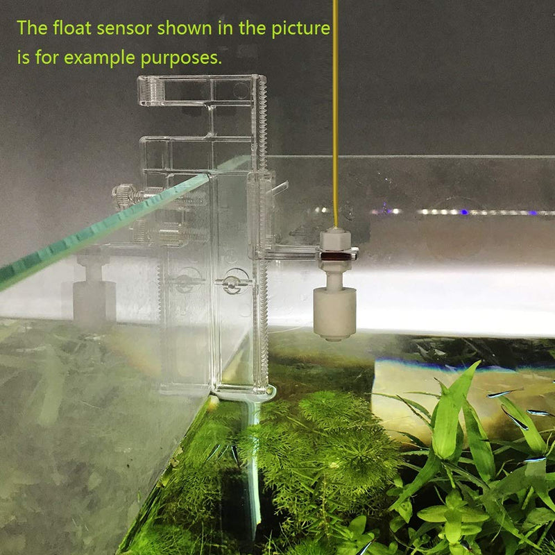 ZAOJIAO Adjustable Water Level Sensor Mounting PC Clip, Float Sensor Switch Mounting Bracket, Float Ball Valve Clamp Holder