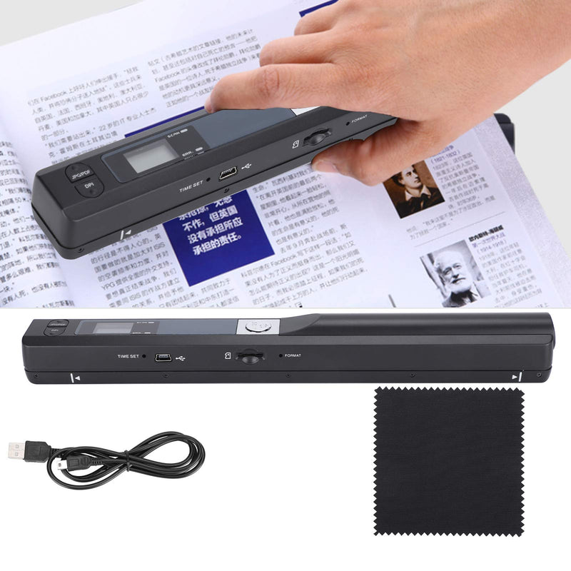 Scanner Pen, Plug and Play with USB Cable Portable Handheld Scanner, Scanning Equipment Office Work for Workplace School