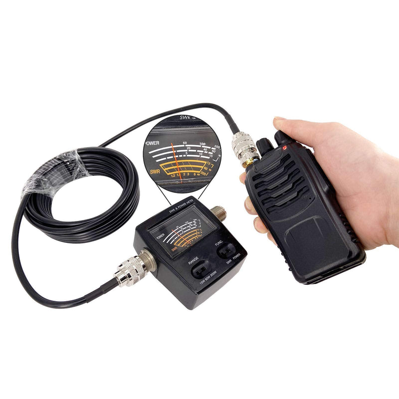 RG58 Coaxial Cable 49.2FT UHF PL-259 Male to Male Low Loss Cable for Ham Radio CB Antenna Cable Radio WiFi Extension Coax for VHF HF 50 Ohm rg 58 Coax Cable